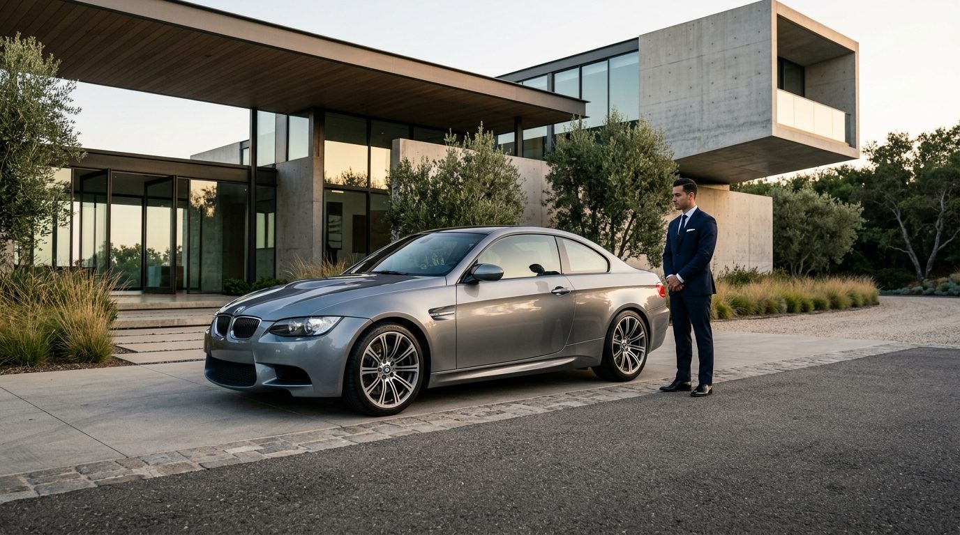 BMW M3 Coupé : l&rsquo;alliance de la sportivité et de l&rsquo;exclusivité avec chauffeur