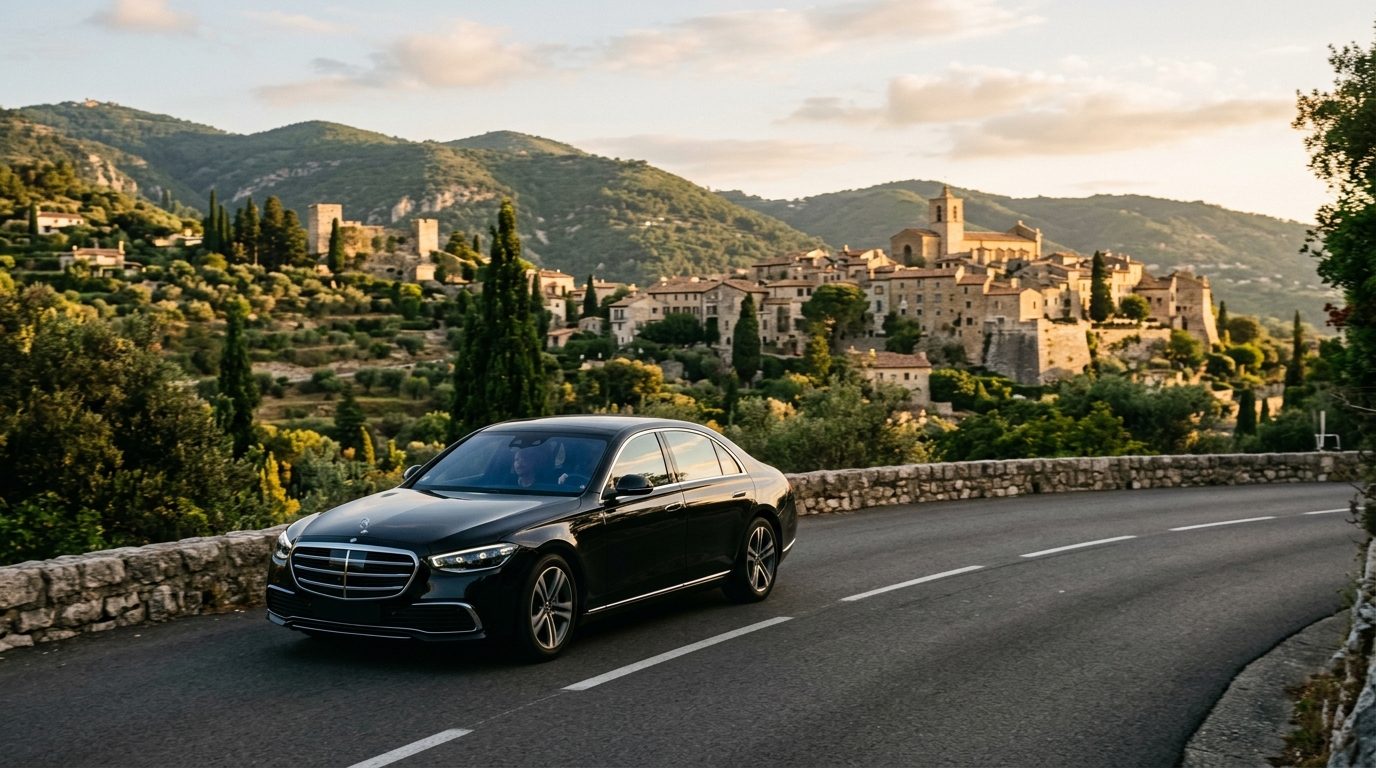 Organiser ses trajets en VTC à Vence et dans le pays vençois