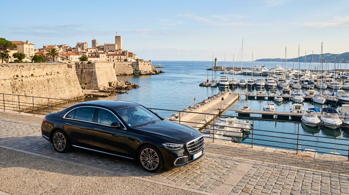 Guide de transport avec chauffeur à Antibes : organiser vos trajets en toute sérénité