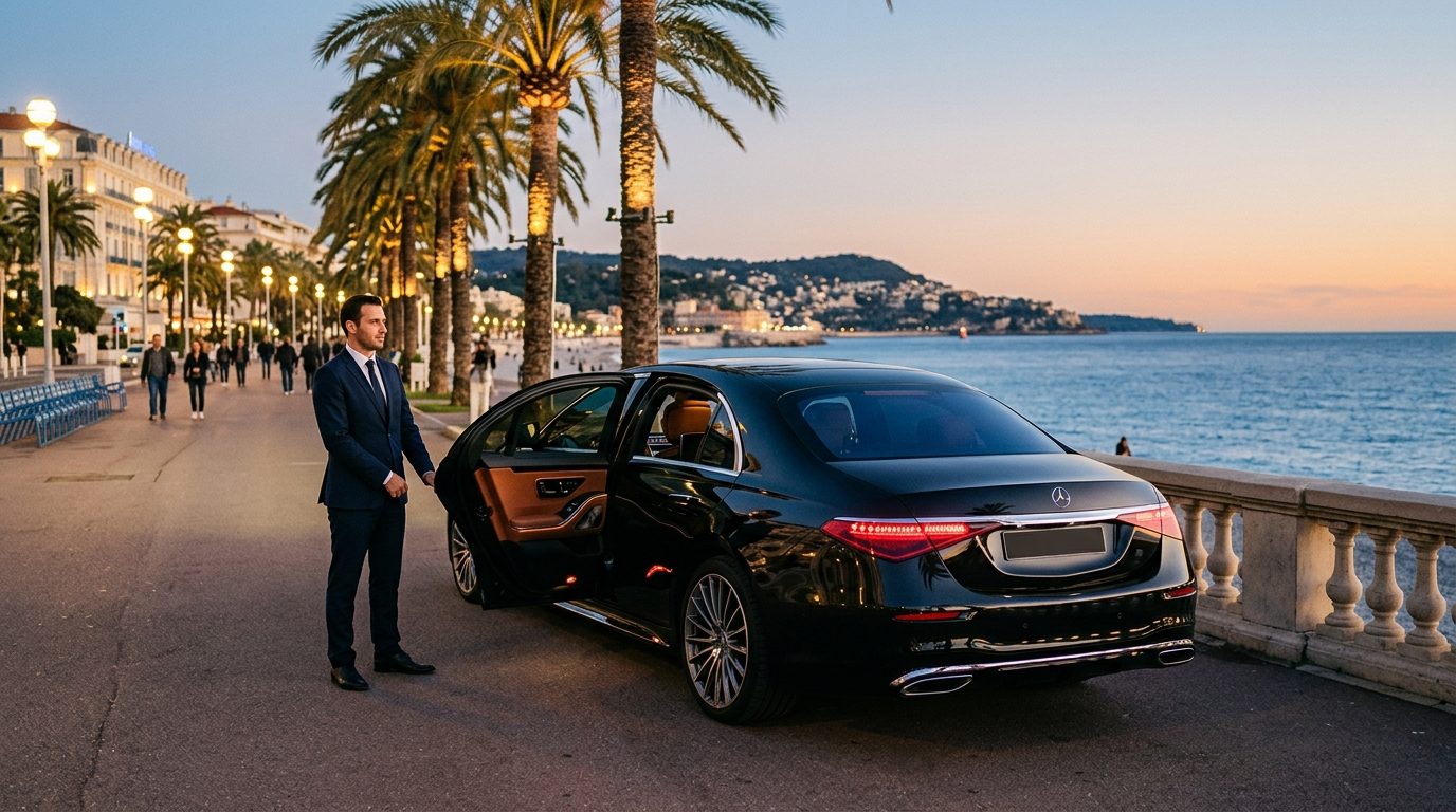 Conciergerie et transport avec chauffeur à Nice : organisation et standards