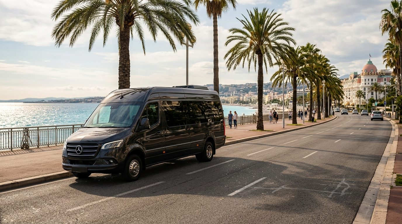 Mise à disposition de minibus à Nice : guide complet pour vos déplacements de groupe