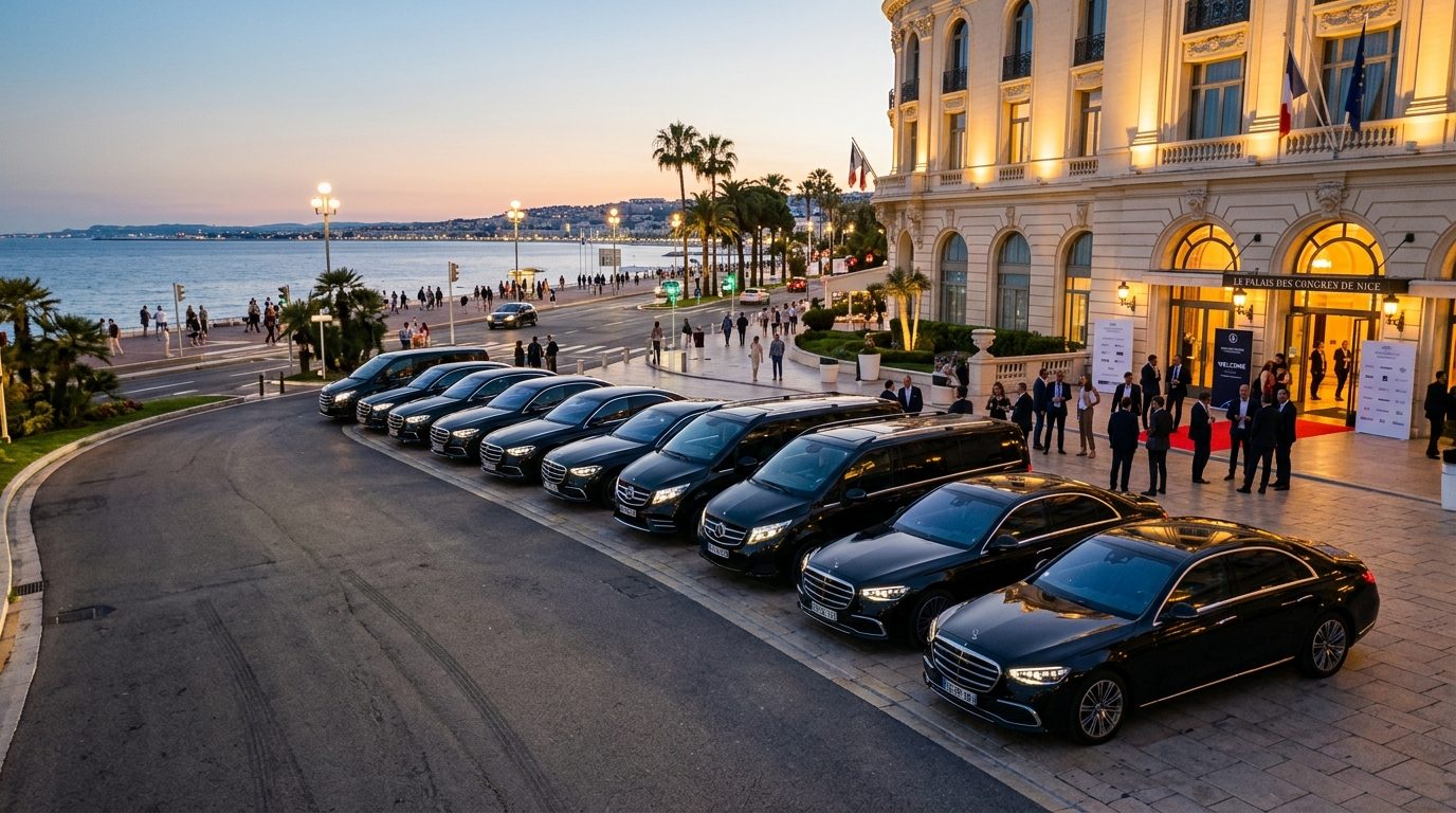 Organiser la logistique de transport pour un événement à Nice : guide pratique du transport avec chauffeur