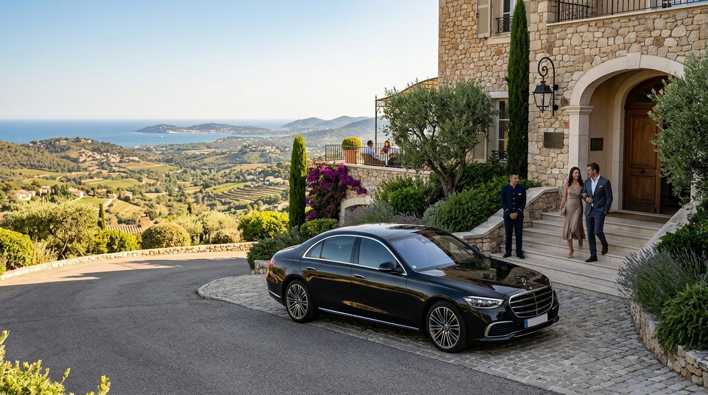 Chauffeur privé VTC à Carros (06510) : transferts et déplacements d&rsquo;affaires