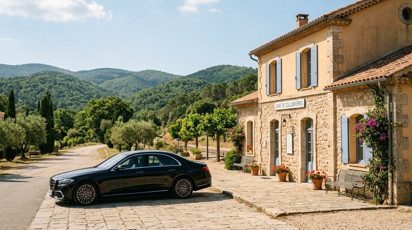 Chauffeur à la journée depuis la Gare de Pignans : guide pratique et mise à disposition