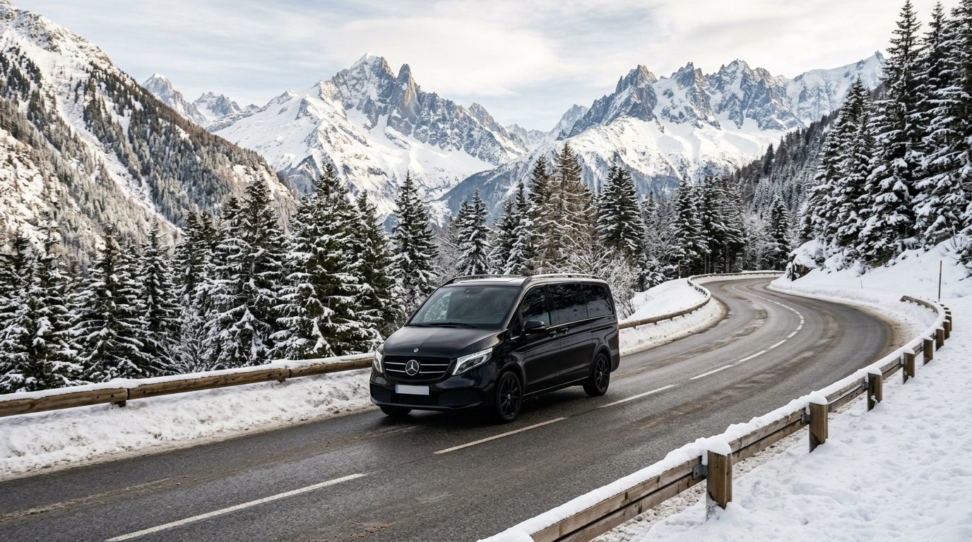 Chauffeur privé entre Bourg-Saint-Maurice et Courchevel : guide du trajet