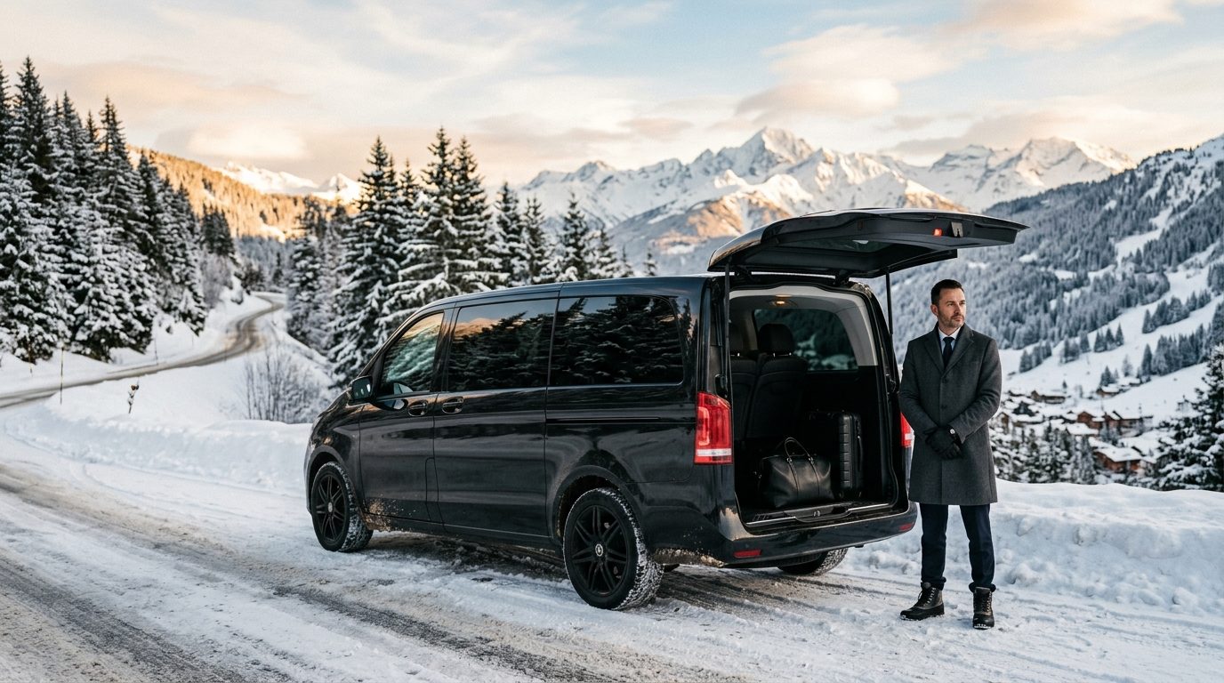 Chauffeur privé et ski hors-piste à Courchevel : organisation et logistique de vos sorties freeride