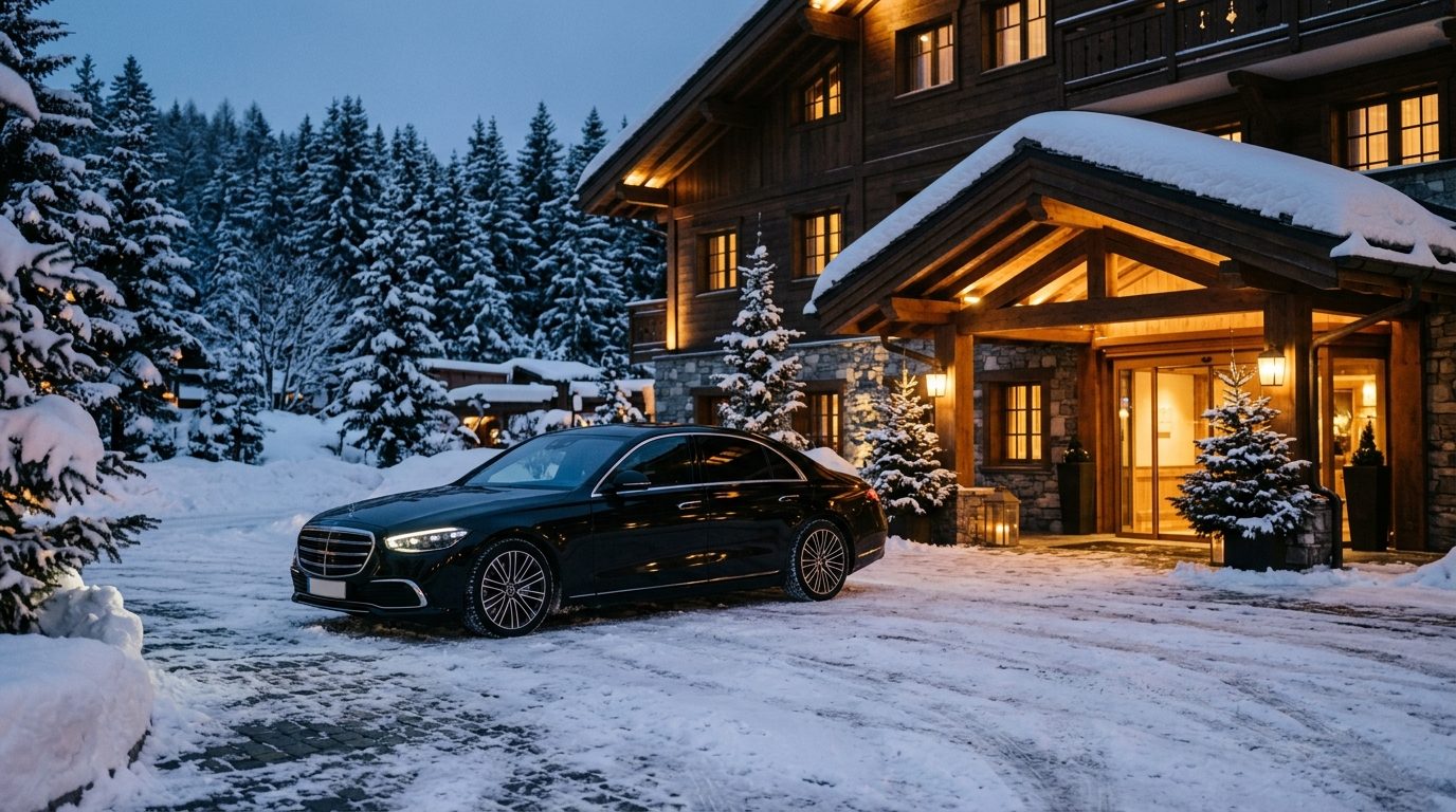 Service de chauffeur au K2 Palace Courchevel : guide des transferts haut de gamme