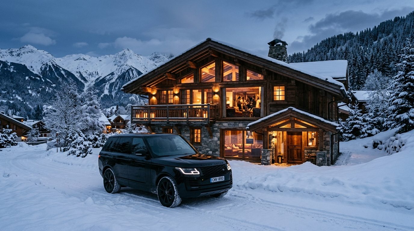 Chauffeur de luxe à Courchevel : guide des standards et de l&rsquo;organisation sur mesure