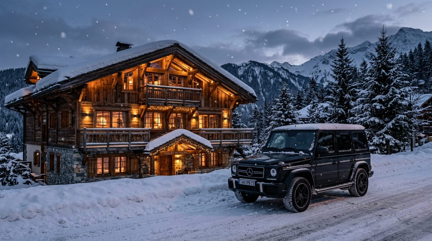 Chauffeur de luxe en France : l&rsquo;excellence de la mobilité à Courchevel