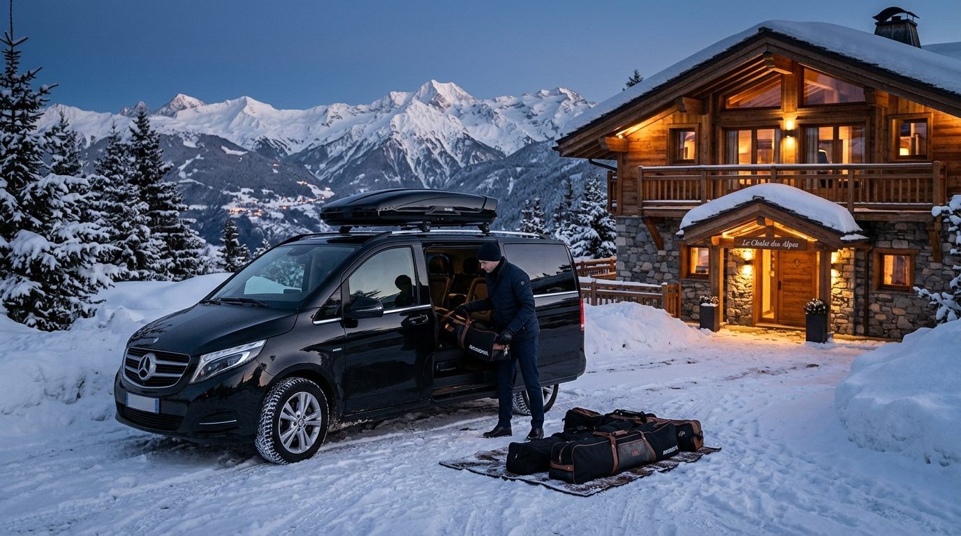 Transport de matériel de ski à Courchevel : solutions et conseils pour vos équipements