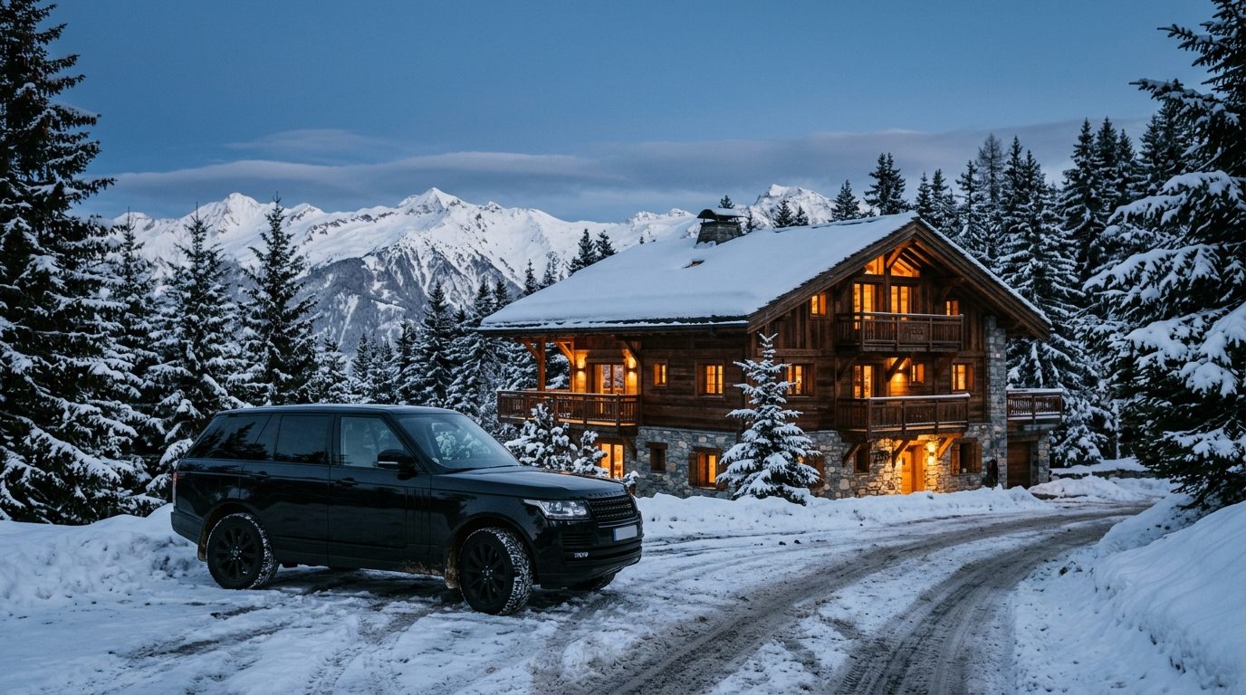 Chauffeur pour livraison à Courchevel : conciergerie et transport de plis ou colis en station