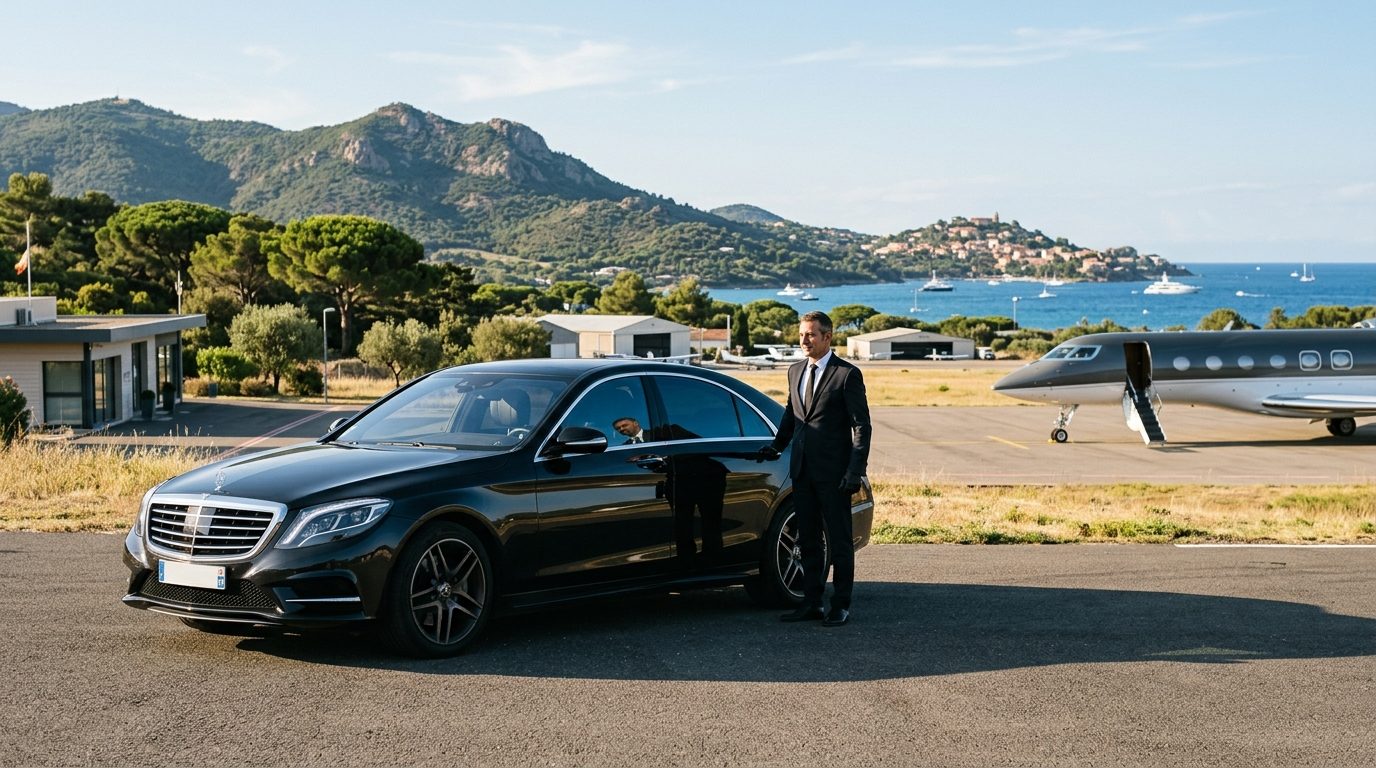 Chauffeur privé et transferts aérodrome à Cavalaire-sur-Mer