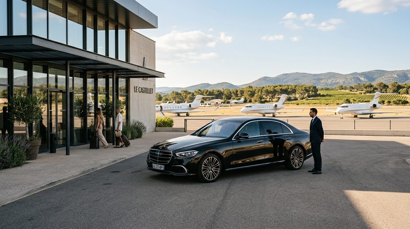 Chauffeur privé à l&rsquo;Aérodrome du Castellet : transport sur mesure