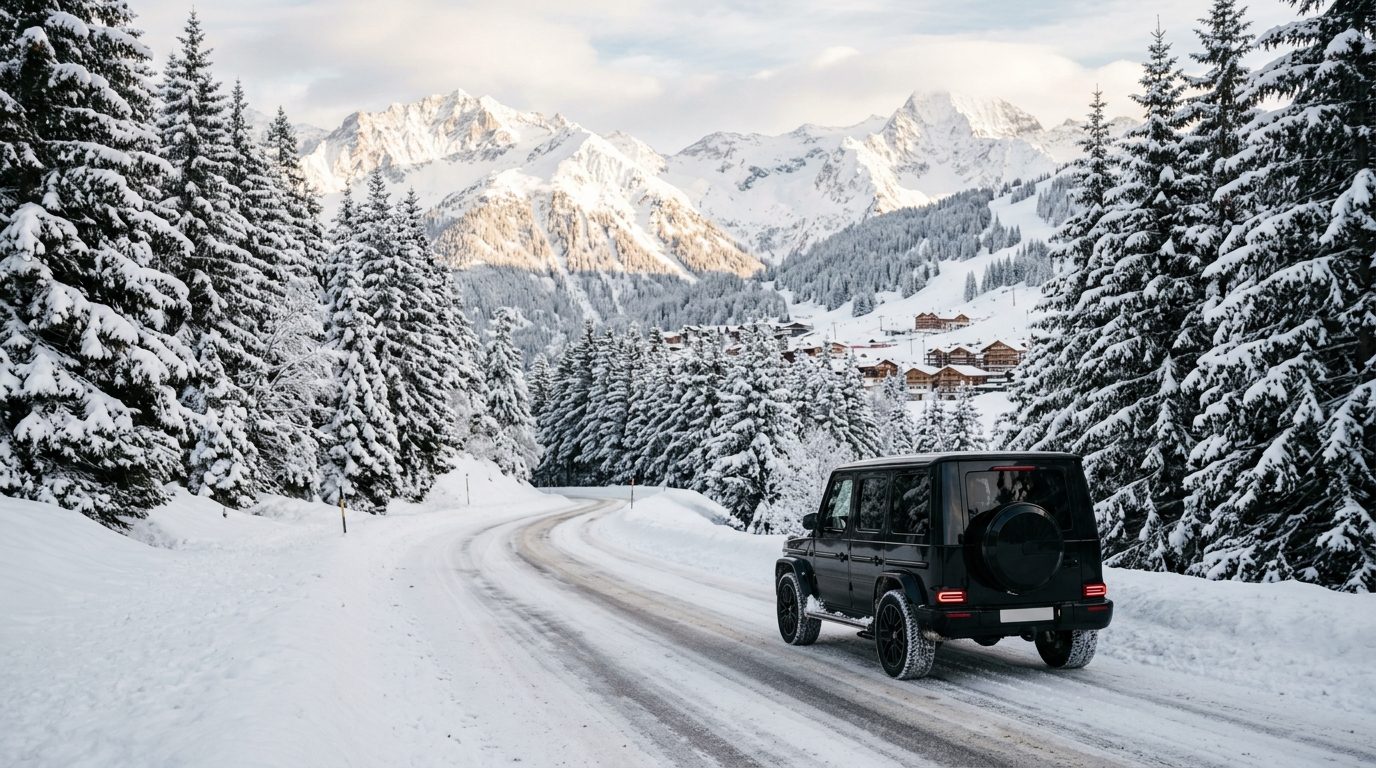 Chauffeur privé à Courchevel : guide pratique pour vos déplacements alpins