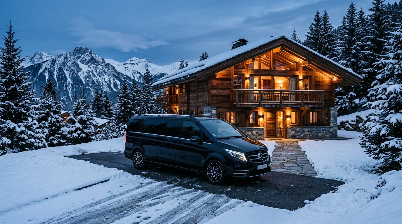 Chauffeur privé anglophone à Courchevel : sérénité et logistique en station