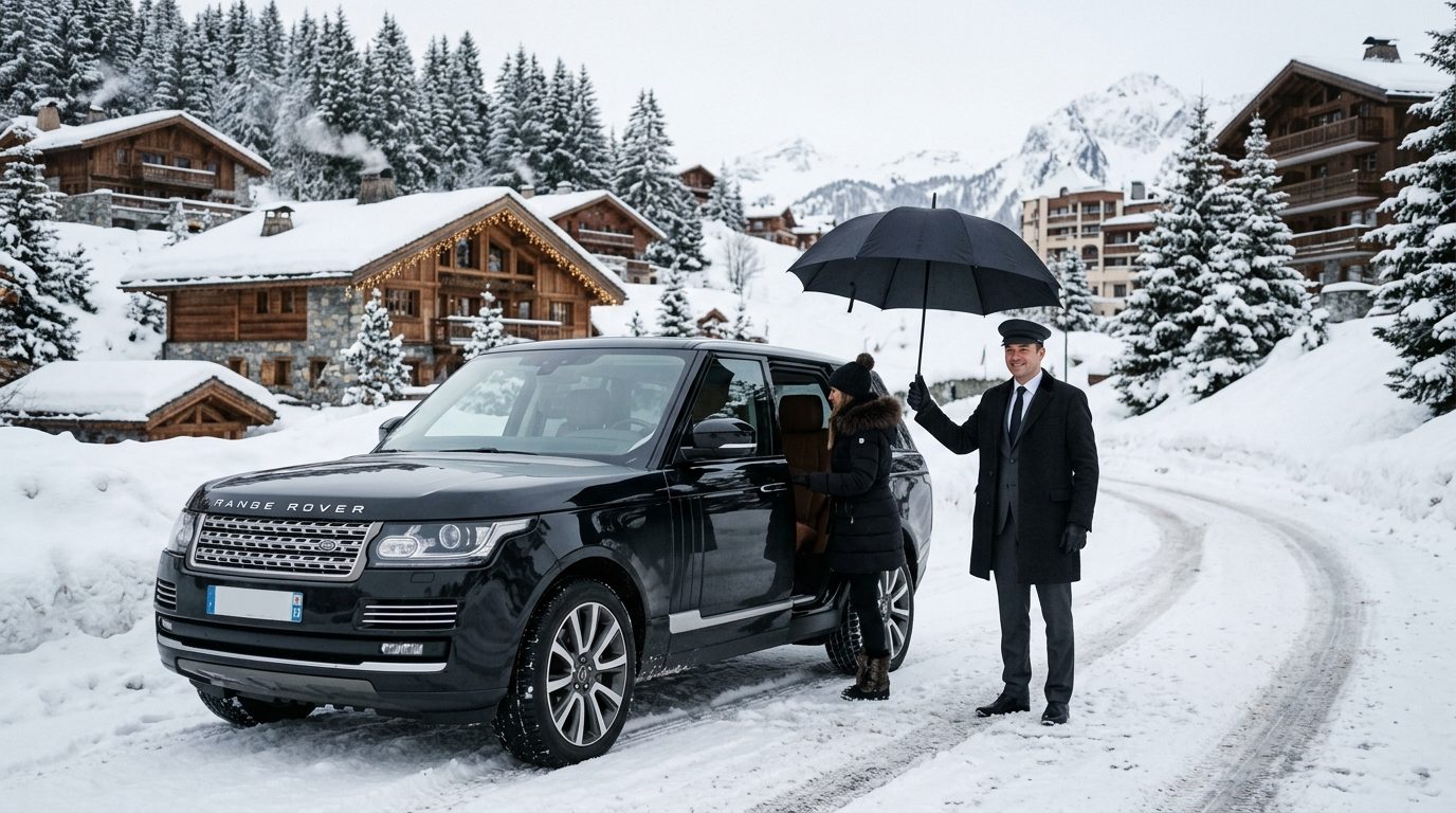 Chauffeur privé arabophone à Courchevel : mobilité haut de gamme et accueil sur mesure