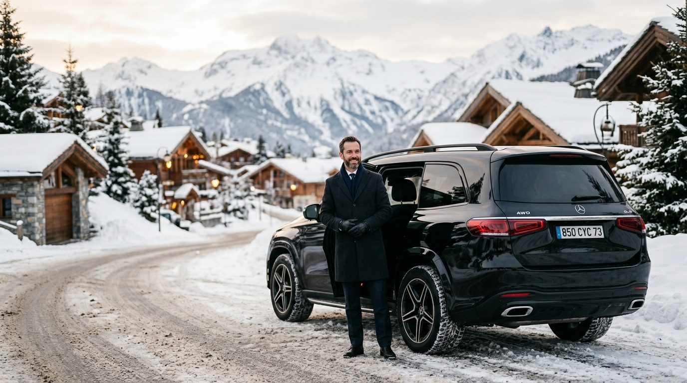 Chauffeur privé multilingue à Courchevel : l&rsquo;atout sérénité de vos séjours alpins