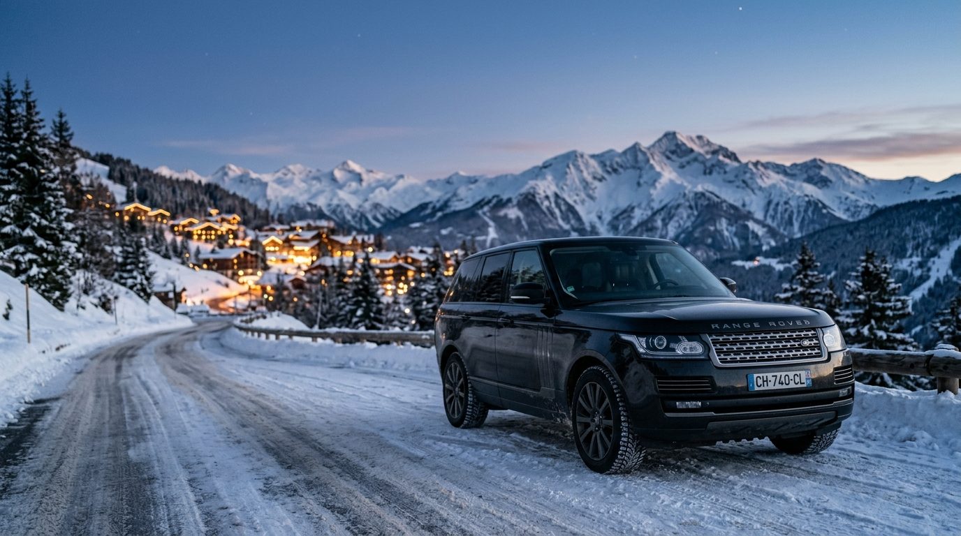 Chauffeur privé à Courchevel : l’exigence d&rsquo;un service VIP en haute montagne