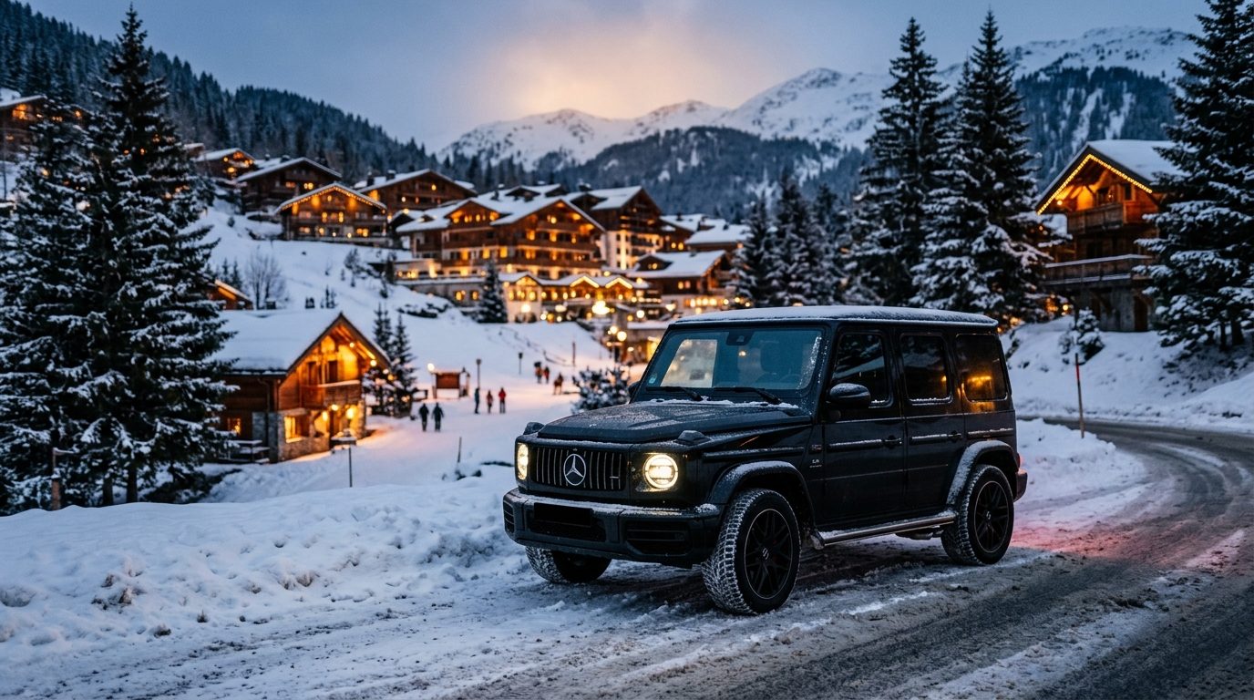 Chauffeur privé et conciergerie de luxe à Courchevel : l&rsquo;art du séjour sans friction