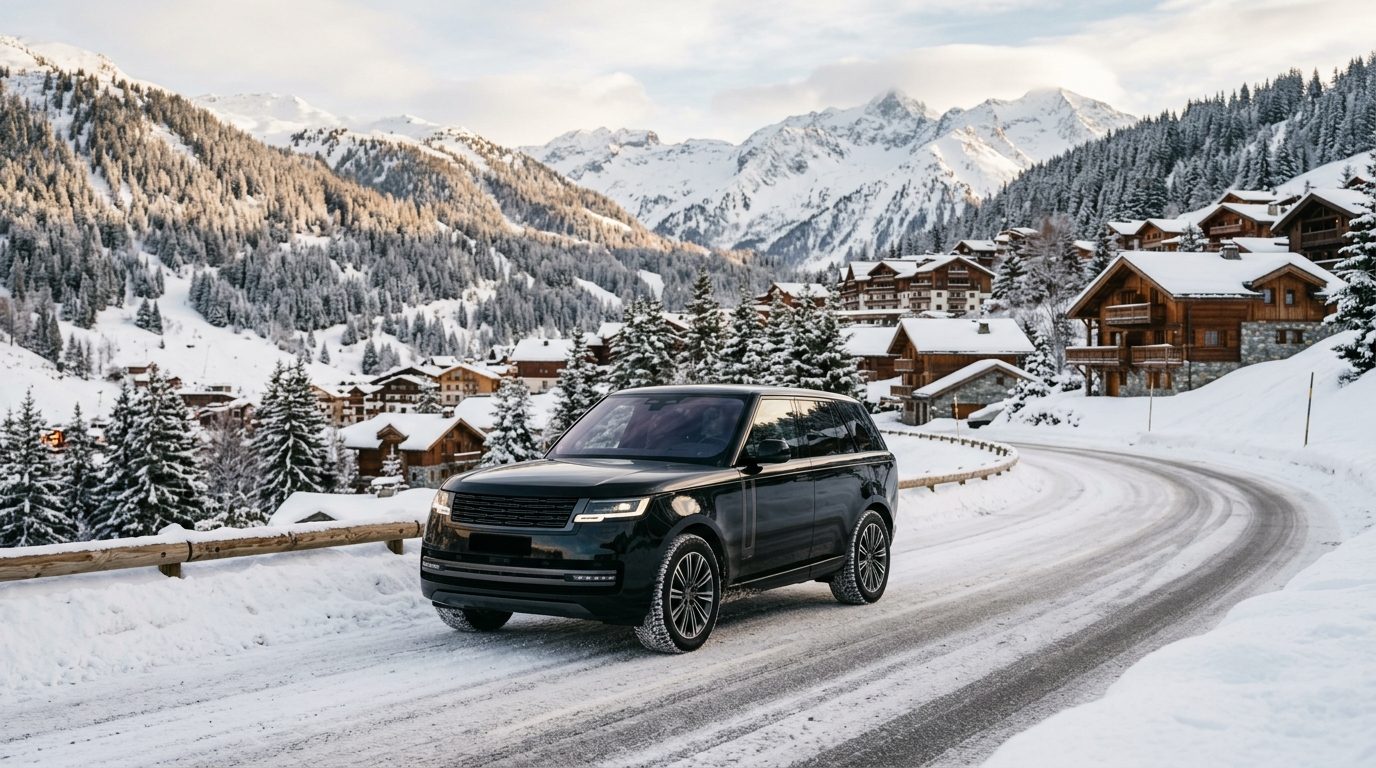 Chauffeur privé à Courchevel en haute saison : conseils et organisation