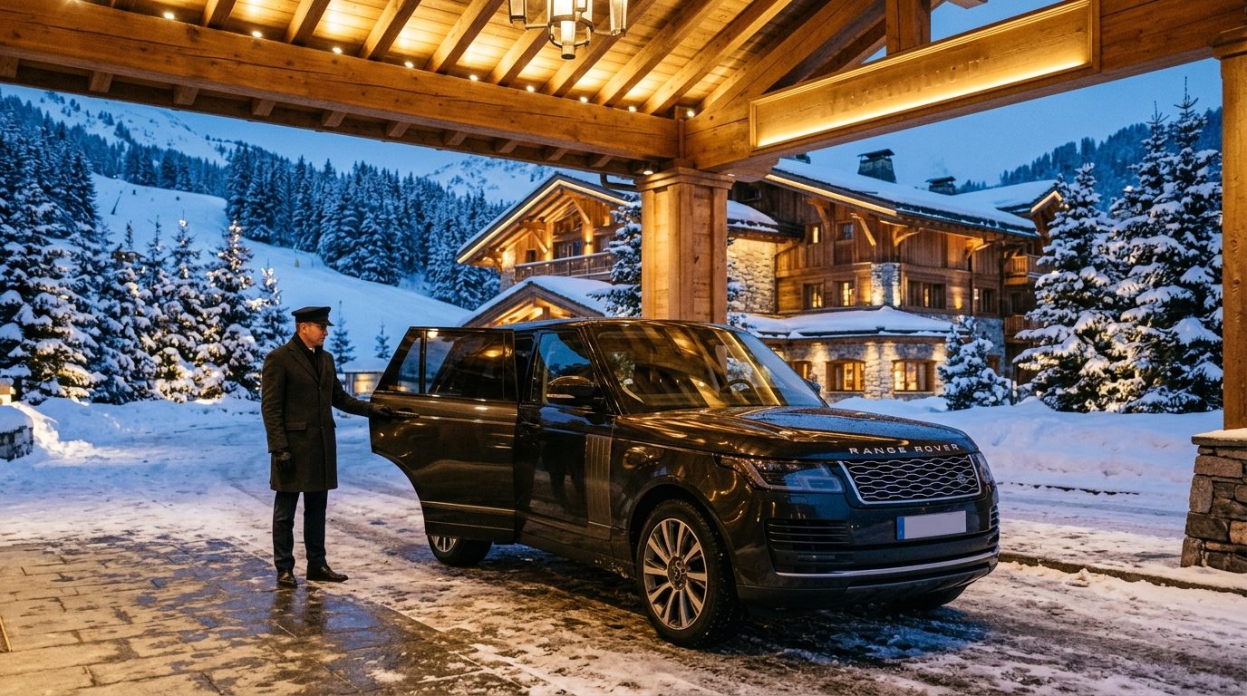 Chauffeur privé et hôtels 5 étoiles à Courchevel : l&rsquo;art du transport sur mesure