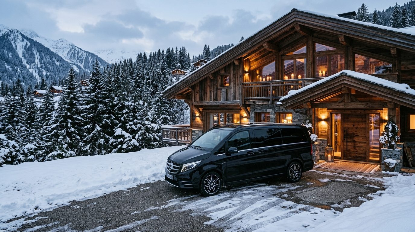 Chauffeur privé à Courchevel : organiser sereinement ses vacances de ski