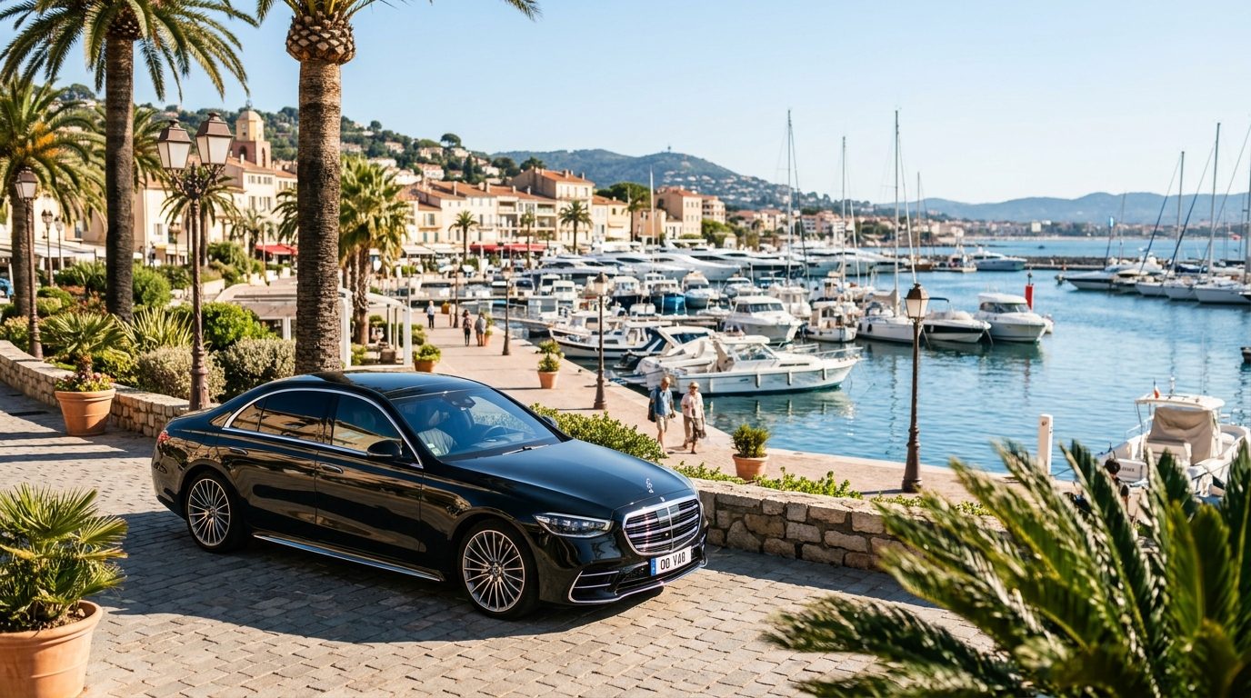 Chauffeur privé à Sainte-Maxime (83120) : organisation et repères de transport