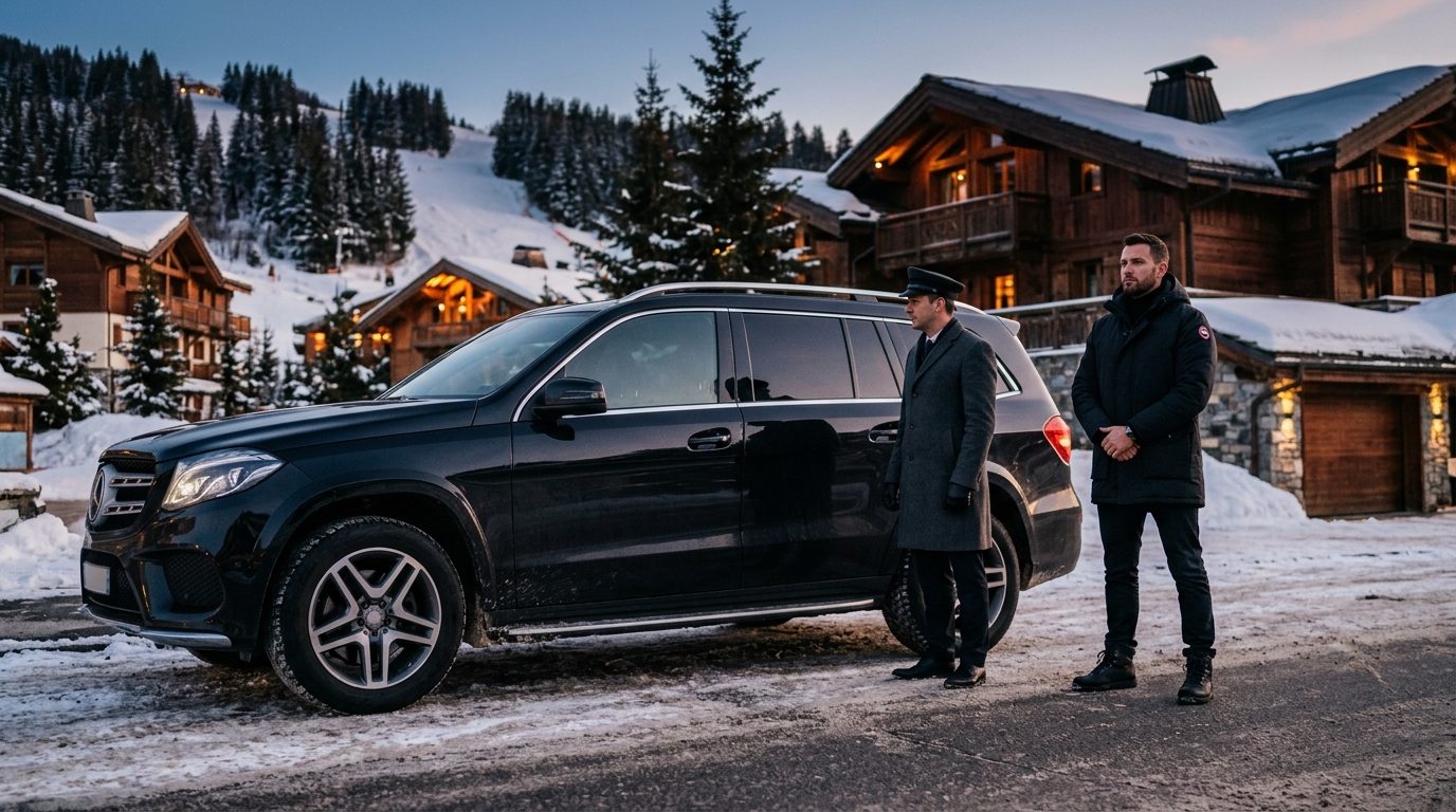 Chauffeur et sécurité rapprochée à Courchevel : sérénité et discrétion en haute altitude