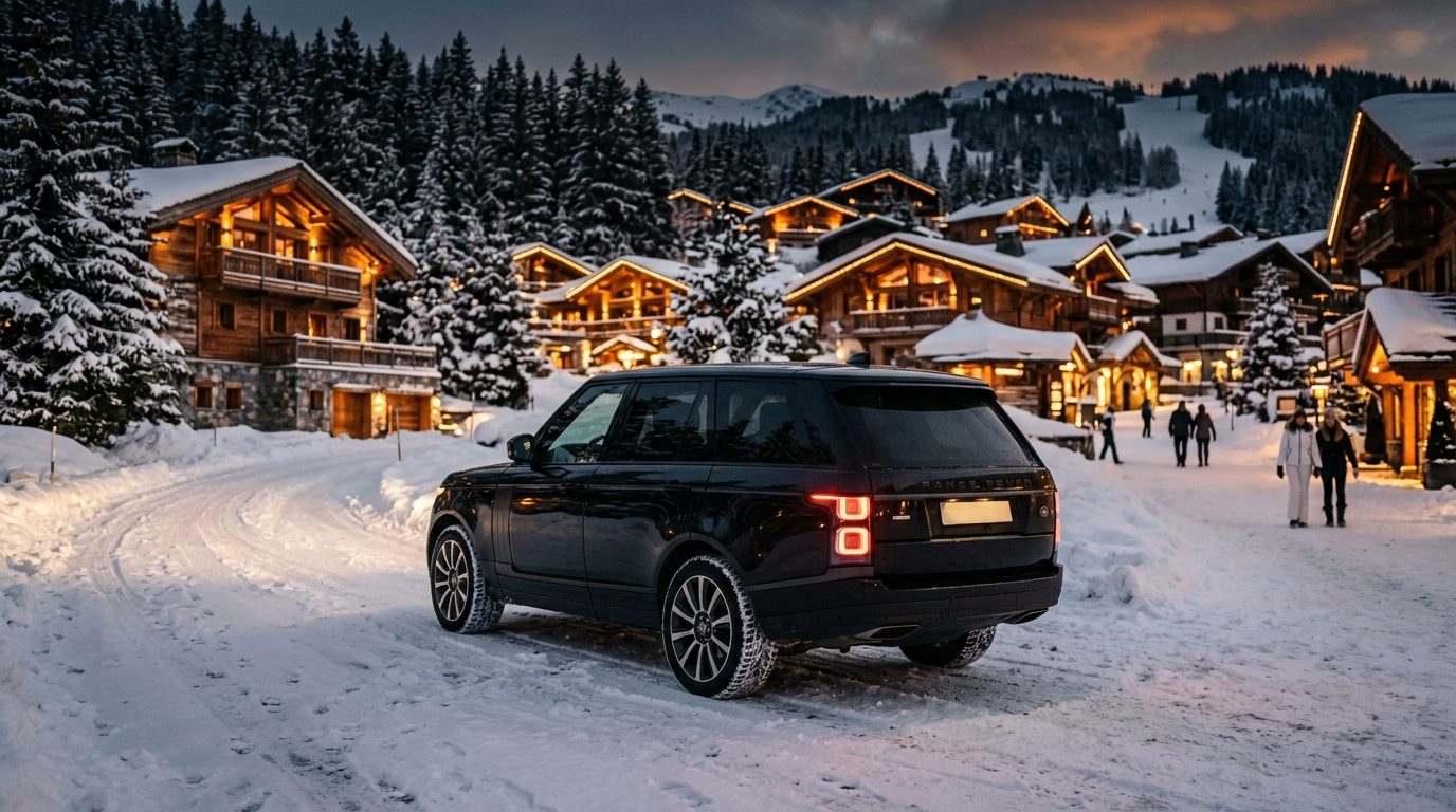 Chauffeur en station à Courchevel : guide des déplacements intra-station
