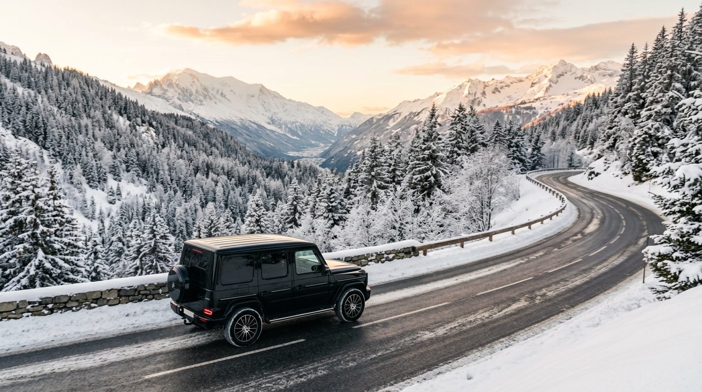 Chauffeur privé pour les stations de ski en Savoie : le guide des transferts alpins