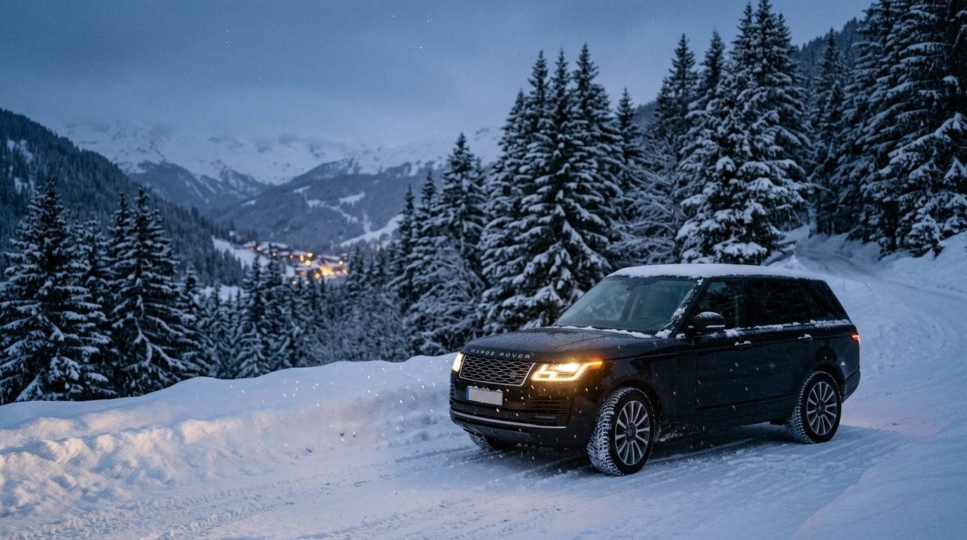 Chauffeur sur demande à Courchevel : flexibilité et repères pratiques en station