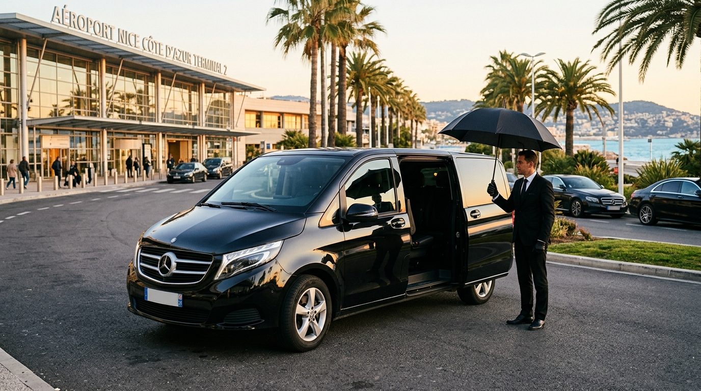 Mise à disposition business en van à Nice Côte d&rsquo;Azur (NCE) : le guide pour vos déplacements professionnels