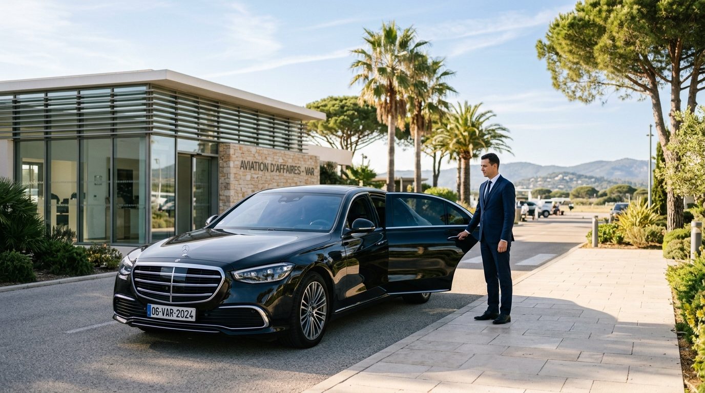 Mise à disposition de chauffeur à l&rsquo;Aéroport Toulon-Hyères : organisation et conseils