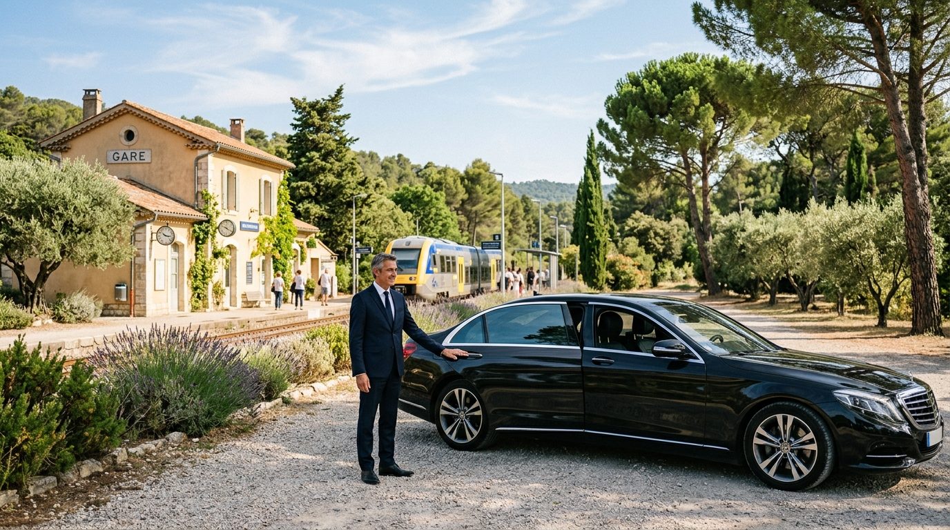 Mise à disposition de chauffeur à la gare de Solliès-Pont : repères et organisation