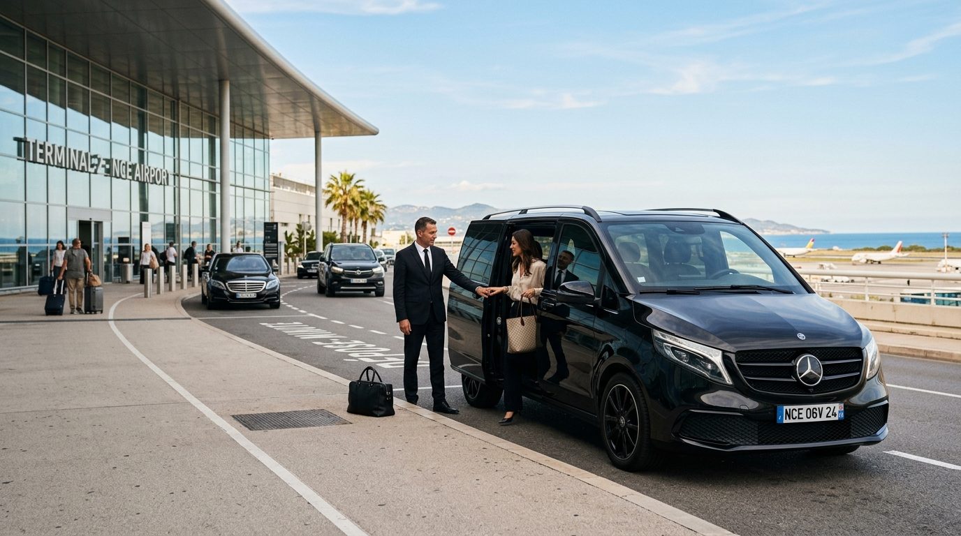 Navette Classe V Nice NCE : confort et sérénité pour vos transferts
