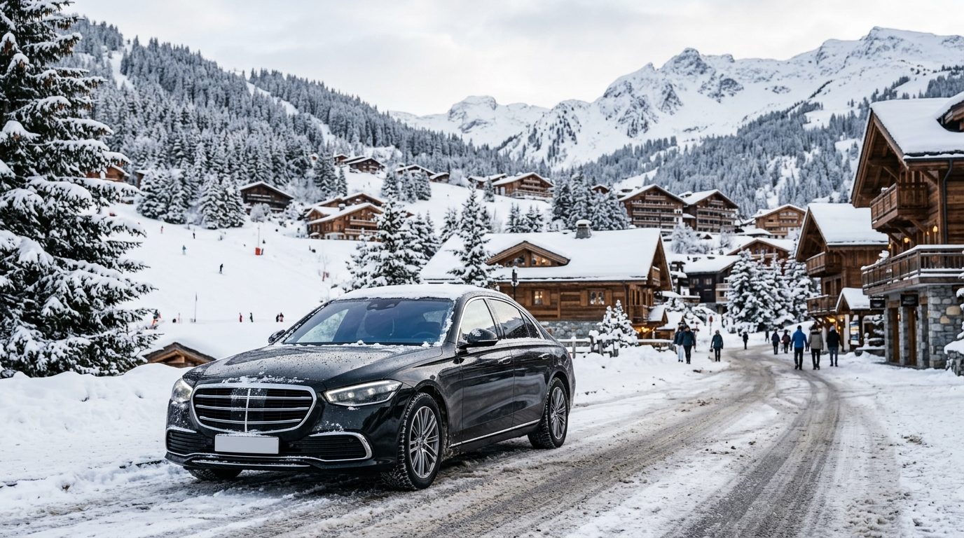 Service de chauffeur de luxe à Courchevel : repères et organisation de vos trajets