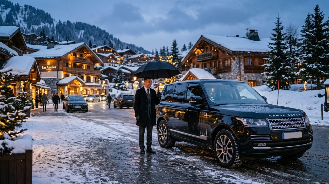 Service VTC de luxe à Courchevel : guide d&rsquo;un transport d&rsquo;exception en station