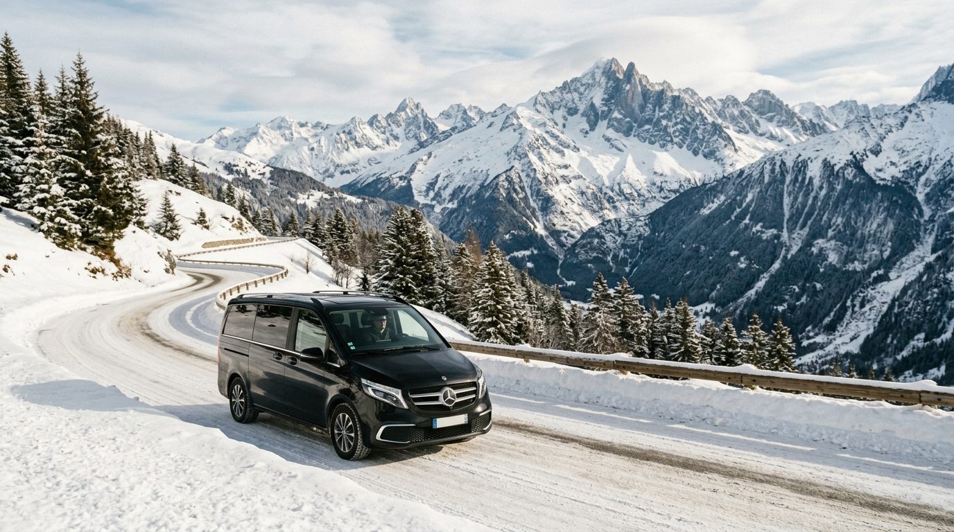 Transfert de Bourg-Saint-Maurice à Courchevel : guide pratique et options avec chauffeur