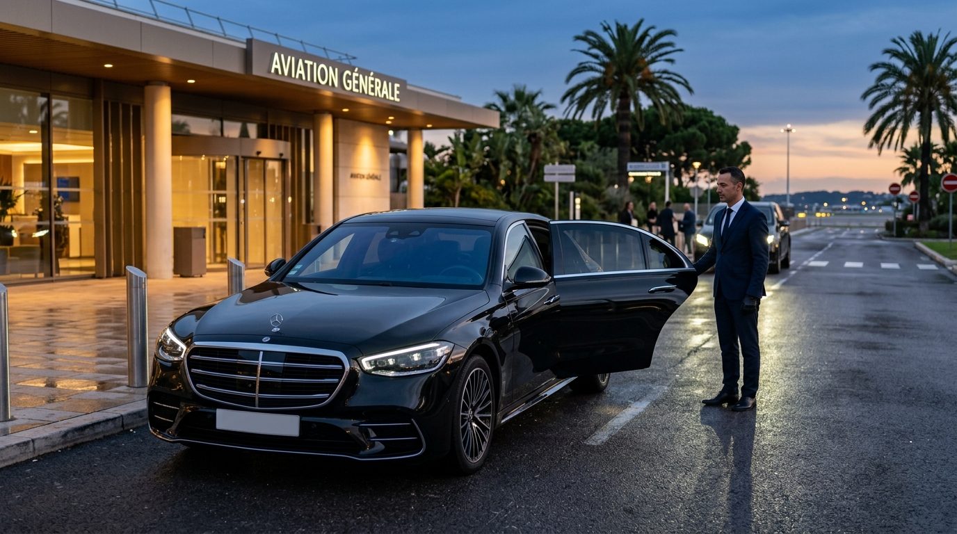 Transfert business VIP à l’aéroport de Nice NCE : exigences et organisation