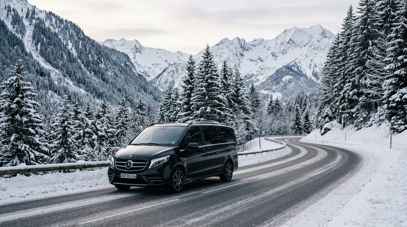 Transfert Megève – Courchevel : Guide complet pour relier deux sommets alpins en toute sérénité