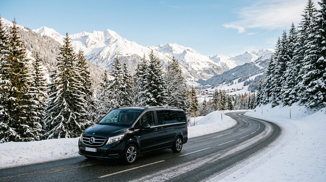 Transfert entre Val Thorens et Courchevel : itinéraire et transport avec chauffeur