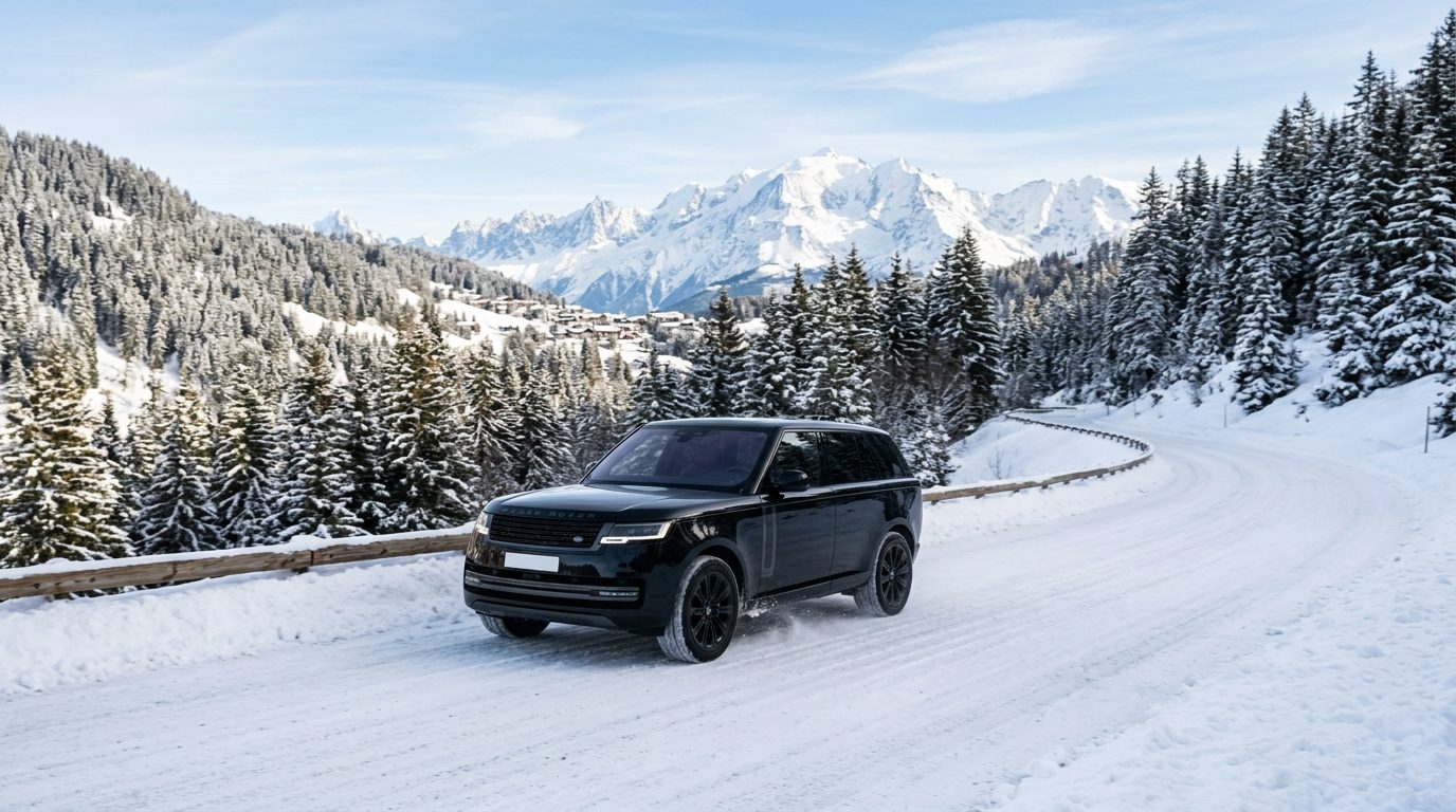 VTC 4×4 à Courchevel : Confort, Motricité et Sécurité en Haute Altitude