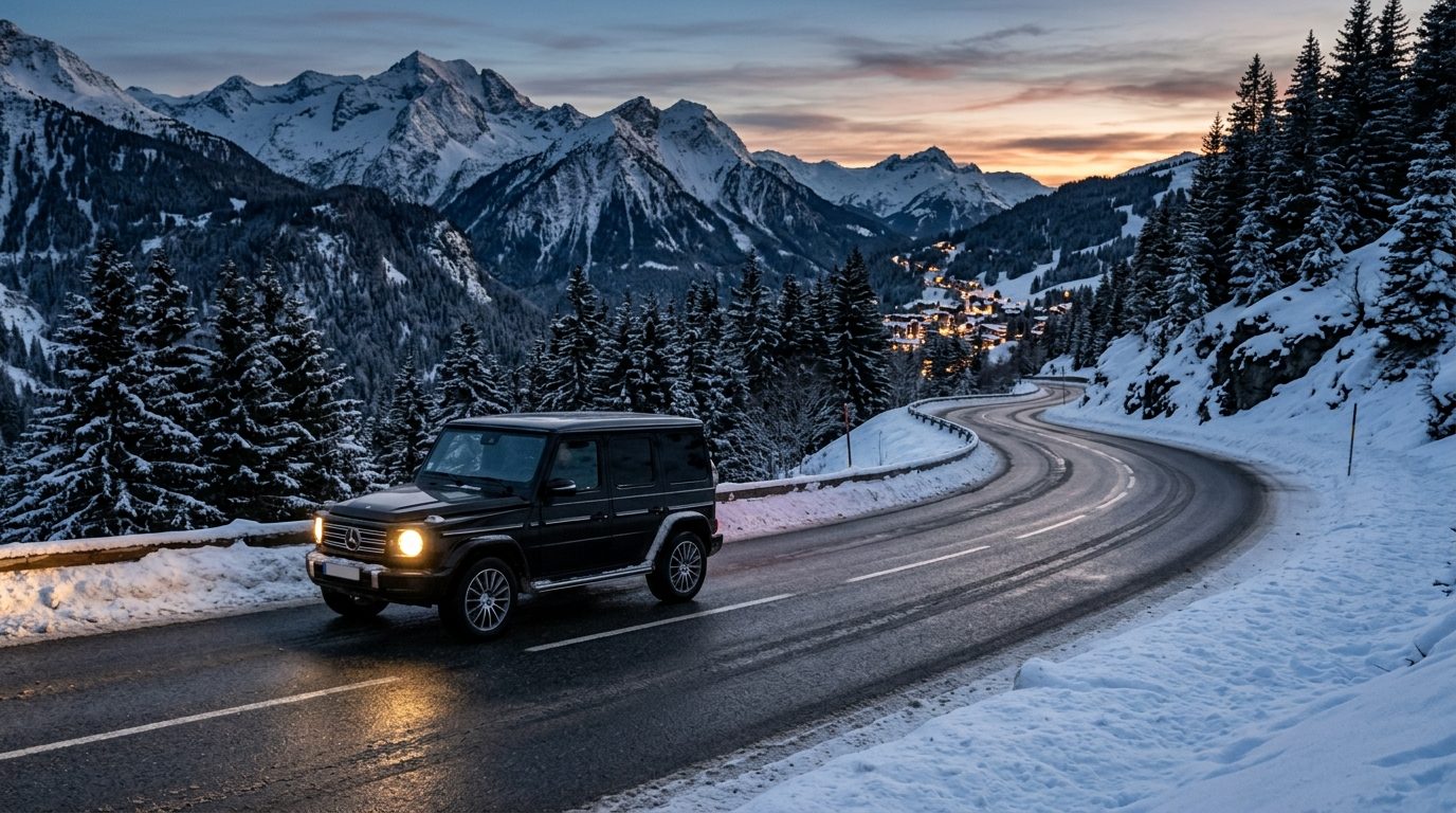 VTC et route de montagne vers Courchevel : repères pour un trajet serein