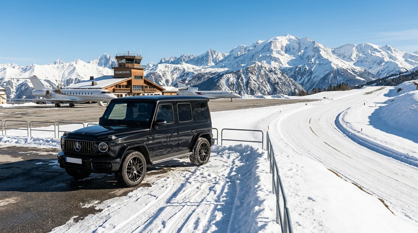 VTC Altiport de Courchevel : Organisation et Logistique de Transfert