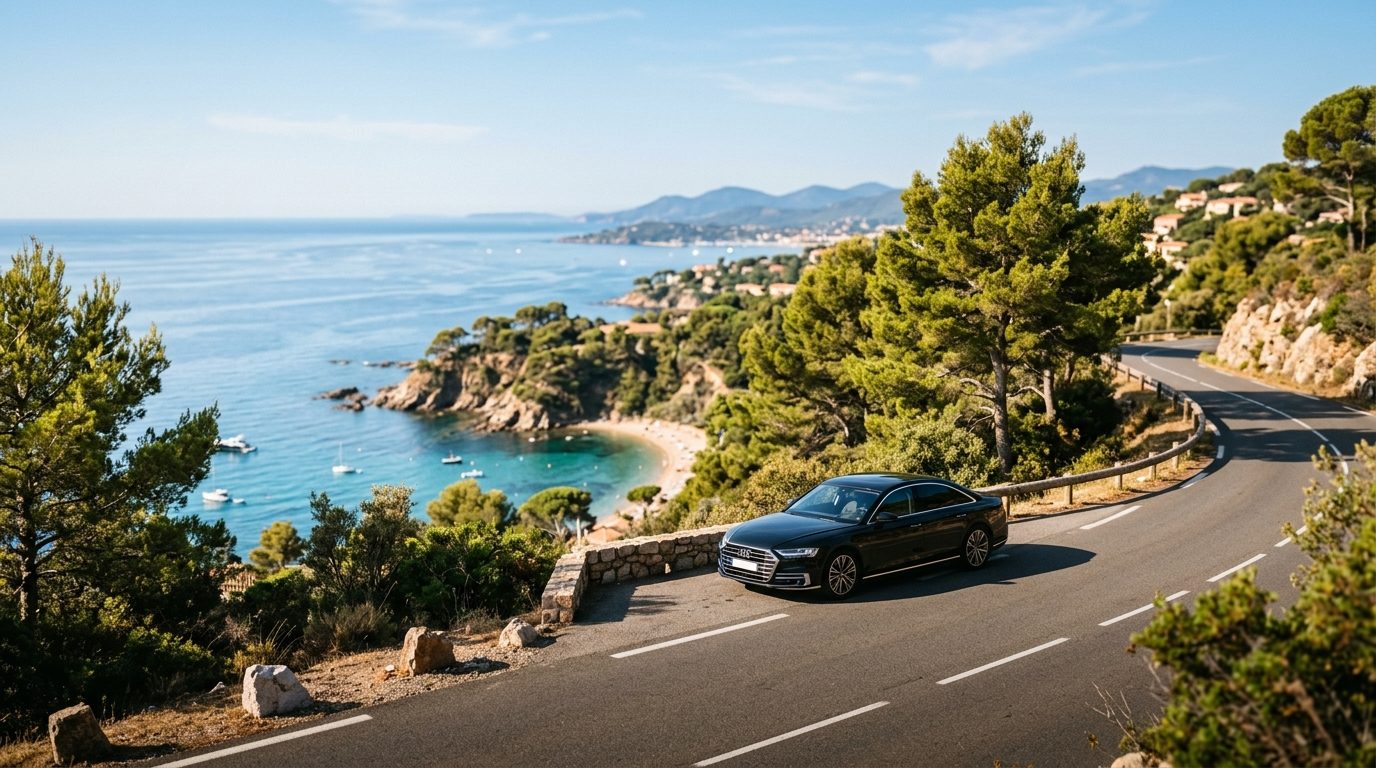 VTC au Lavandou : guide des transferts et de la mobilité sur la côte varoise