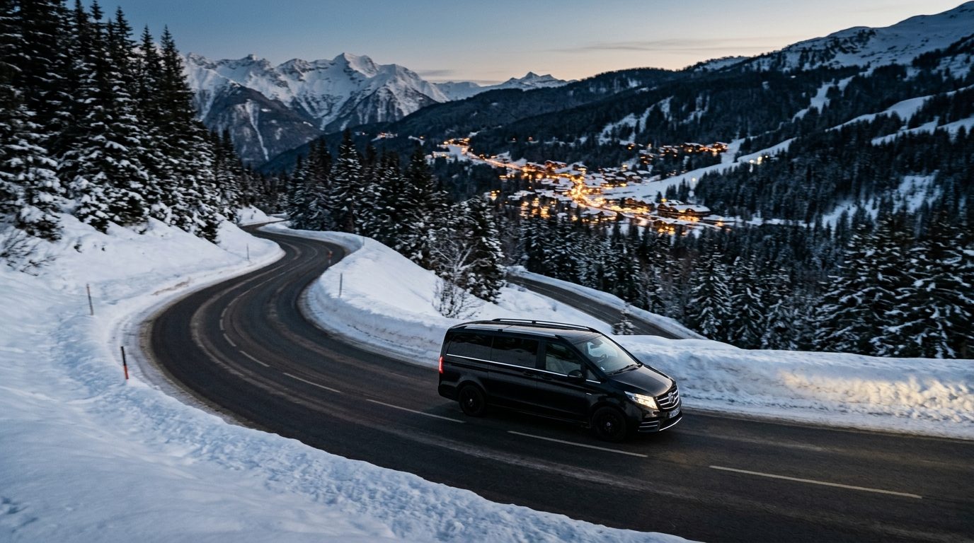 Liaison VTC Lyon Courchevel : guide logistique pour un transfert alpin serein