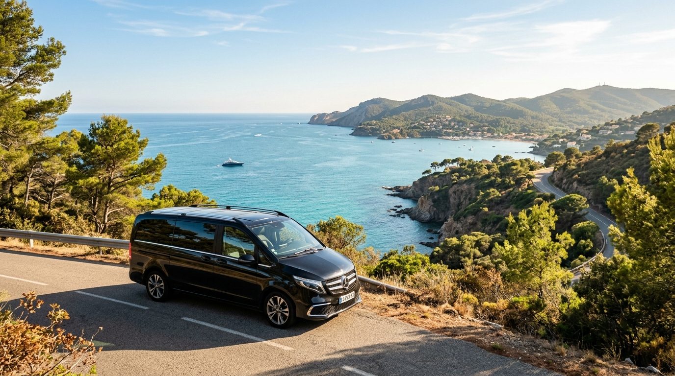 VTC Van à Cavalaire-sur-Mer et liaisons aéronautiques : guide pratique de vos transferts