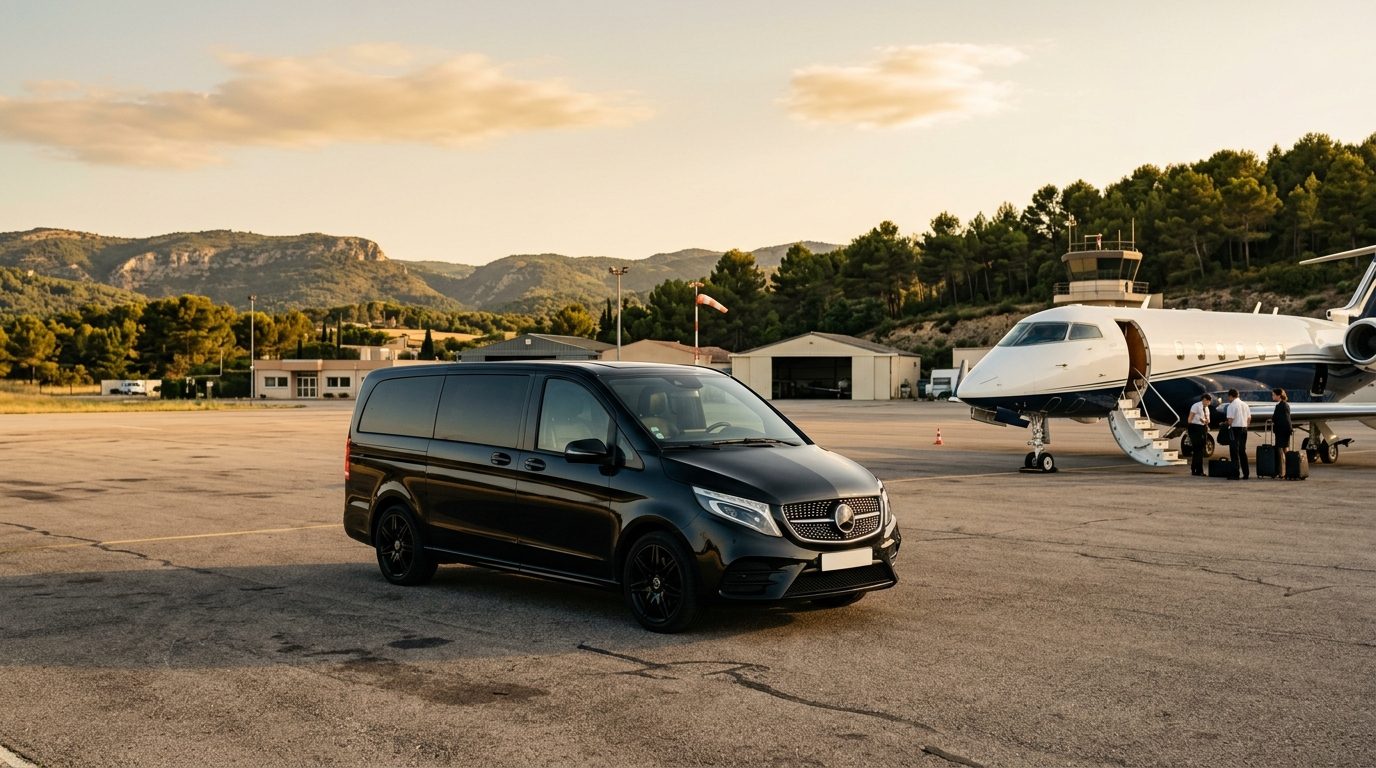 VTC Van à l’Aérodrome du Castellet : Réservation et Transferts VIP