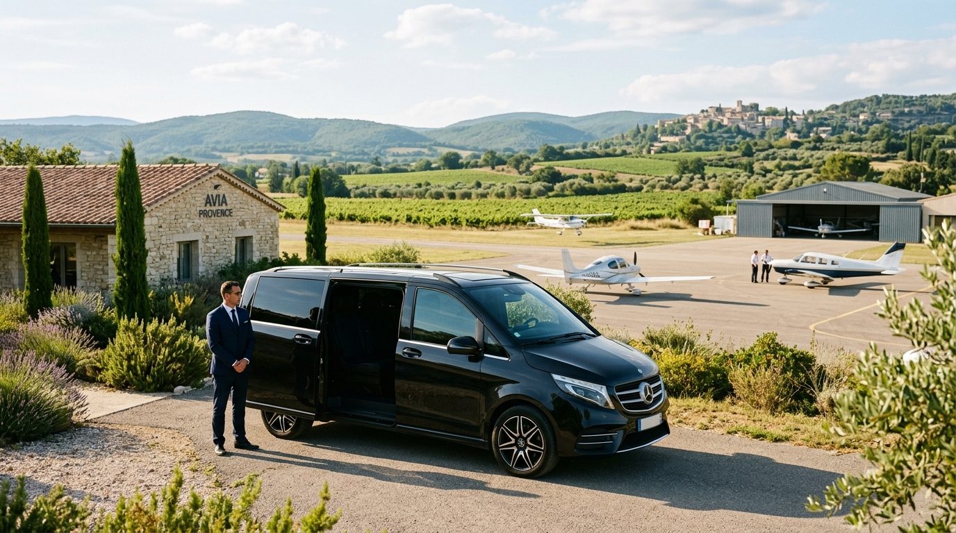 VTC Van Aérodrome de Pierrefeu-du-Var : Réservation et Transferts