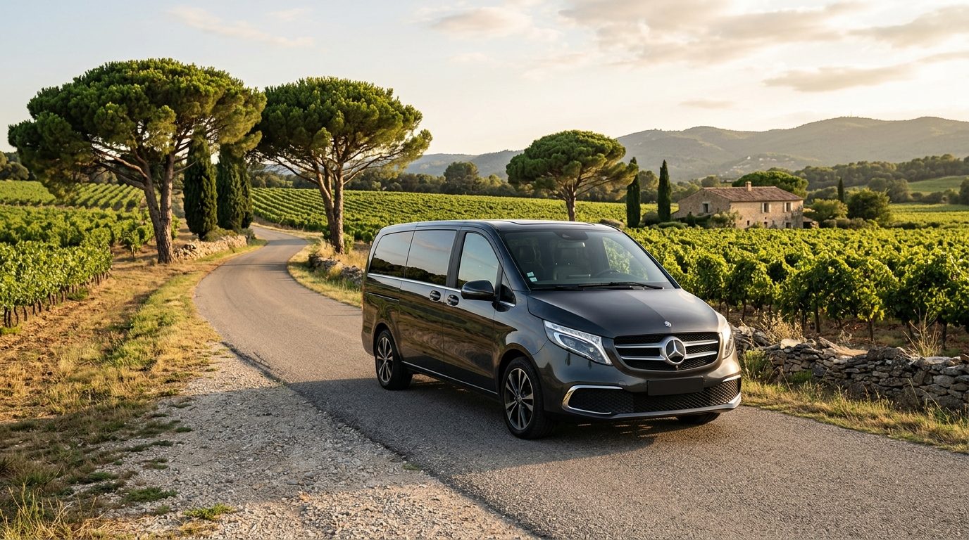 VTC Van à Cogolin (83310) : Solution de Transport Privé Spacieux dans le Golfe de Saint-Tropez